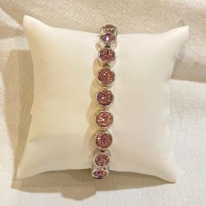 Touchstone Crystal, Light Amethyst Ice Bracelet in Original Box